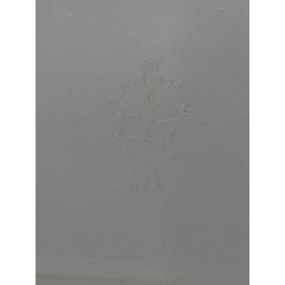 Vintage Fire King Anchor Hocking Milk Glass Cake Pan, MCM Mid Century, Candle Gl - Picture 5 of 5